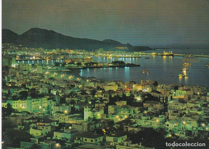Postais: POSTAL B6899: LAS PALMAS: VISTA NOCTURNA - Varios