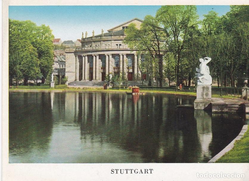Postais: POSTAL B6956: STUTTGART: STAATSTHEATER - Varios