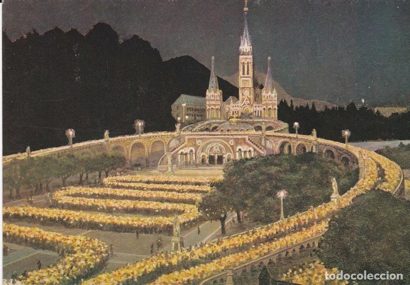 Postais: POSTAL B6940: LOURDES: LA BASILICA - Varios