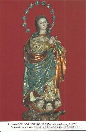 Cartoline: POSTAL A0638: La Inmaculada Concepcion, de la Escuela Sevillana del siglo XVII. Sevilla - NULL