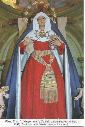 Postkarten: POSTAL A0608: Nuestra Se&ntilde;ora Virgen de la Soledad. Arjonilla, Jaen