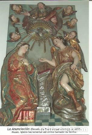 Postkarten: POSTAL A0599: La Anunciaci&oacute;n. Escuela de Pedro Duque. Sevilla - NULL