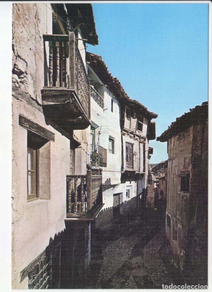Postkarten: Postal JC084: Albarracin (Teruel), monumento nacional. Calle del Chorro y balcones tipicos - Varios