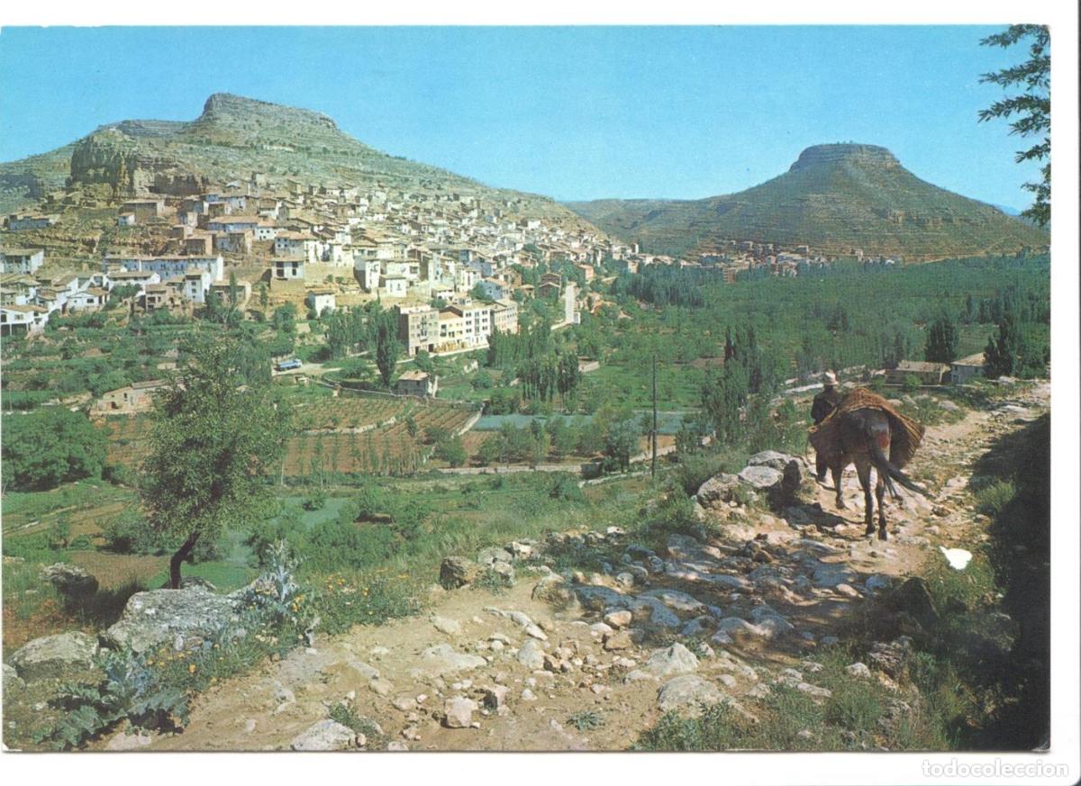 Postales: Postal JC095: Ademuz (Valencia) - vista panoramica y Pico de Castro - Varios