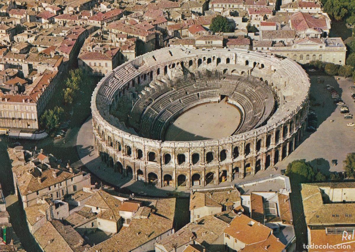 Postais: POSTAL B7088: NIMES: VISTA AEREA - Varios