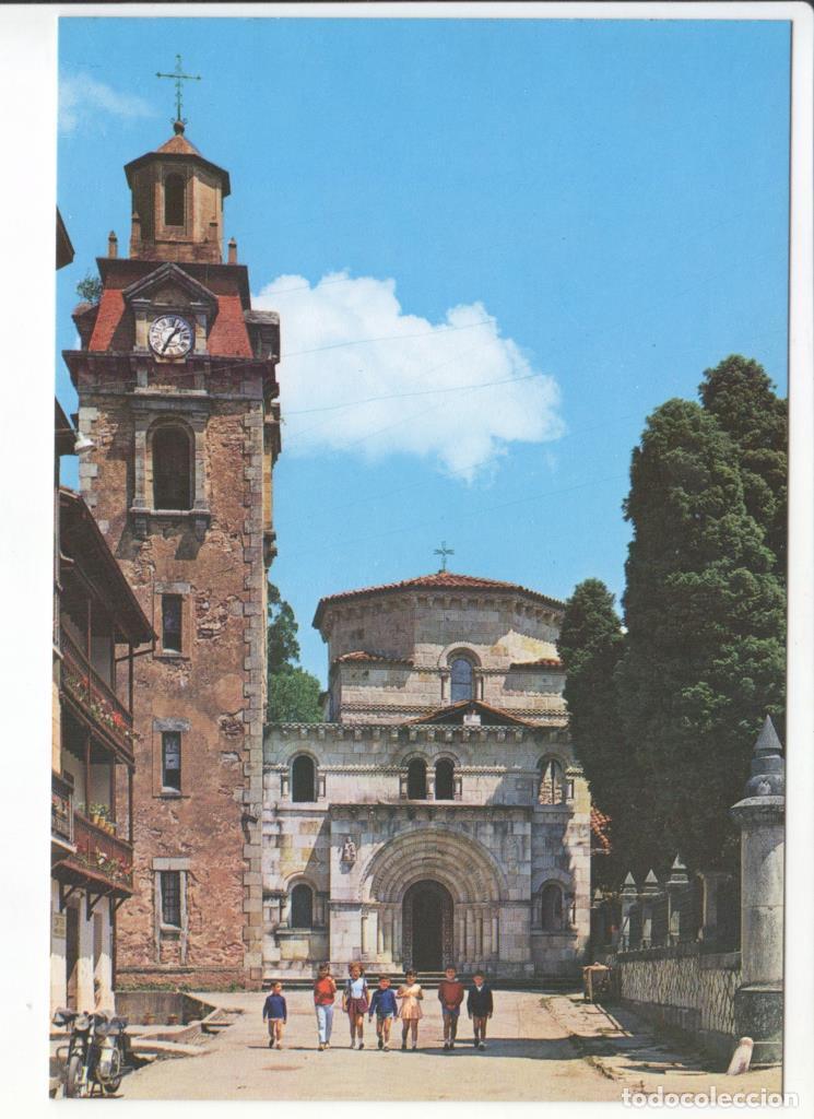 Postais: Postal JC0103: Puente Viesgo (Santander). Iglesia San Miguel Arcangel - Varios