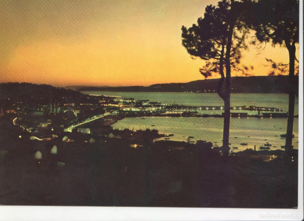Postkarten: Postal JC0115: Marin (Pontevedra). Vista general al atardecer - Varios