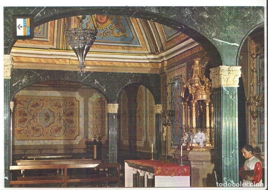 Cartes Postales: Postal JC0271: Berga. Santuari de la Mare de Deu de Queralt. Camarin de la Virgen - Varios