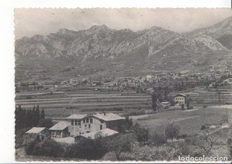 Cartoline: Postal JC0332: Berga - Vista general. Edicion Artistica del Bergadan. En B/N y con cantos serrados -