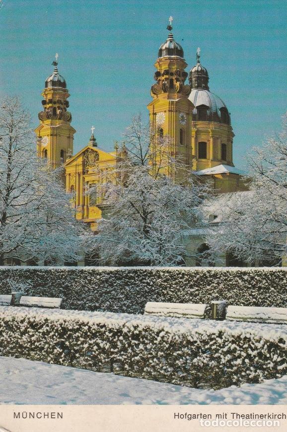 Postais: POSTAL B7234: MUNICH: HOFGARTEN MIT THEATINERKIRCHE - Varios