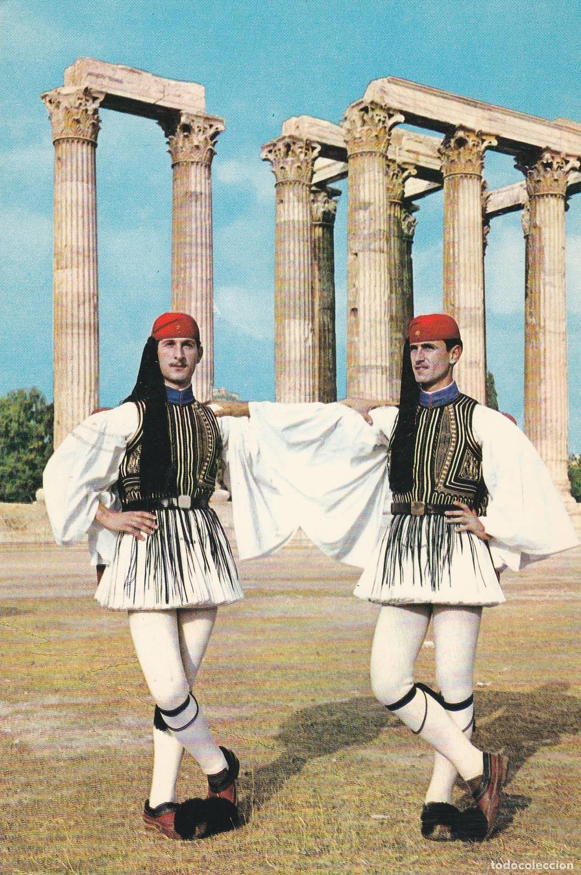 Postkarten: POSTAL B7282: ATENAS: COSTUMBRES GRIEGAS - Varios