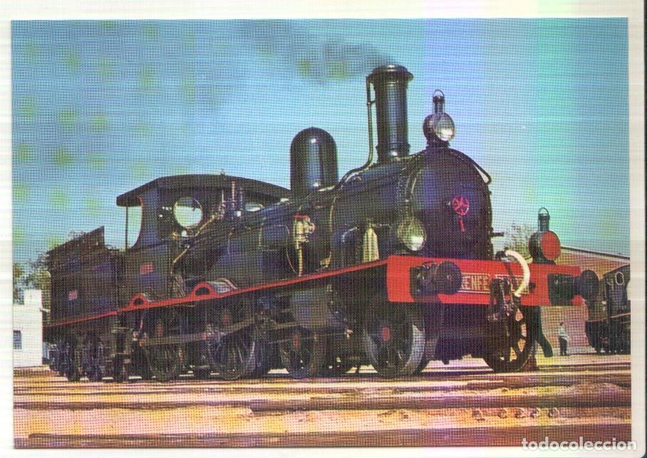 Cartoline: Postal JC0315: Locomotora serie 220-2021/23. Vilanova i la Geltru - Varios