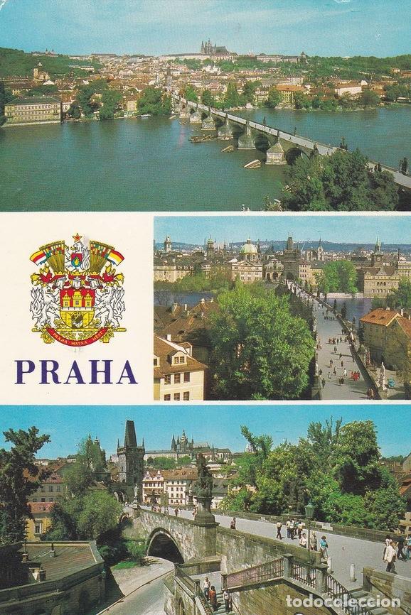 Postales: POSTAL B7281: PRAGA: DIVERSOS ASPECTOS - Varios - Foto 1