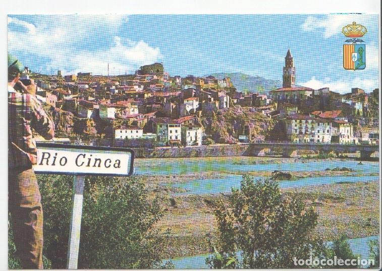 Postkarten: Postal JC0393: Fraga (Huesca). Vista sobre el rio Cinca - Varios
