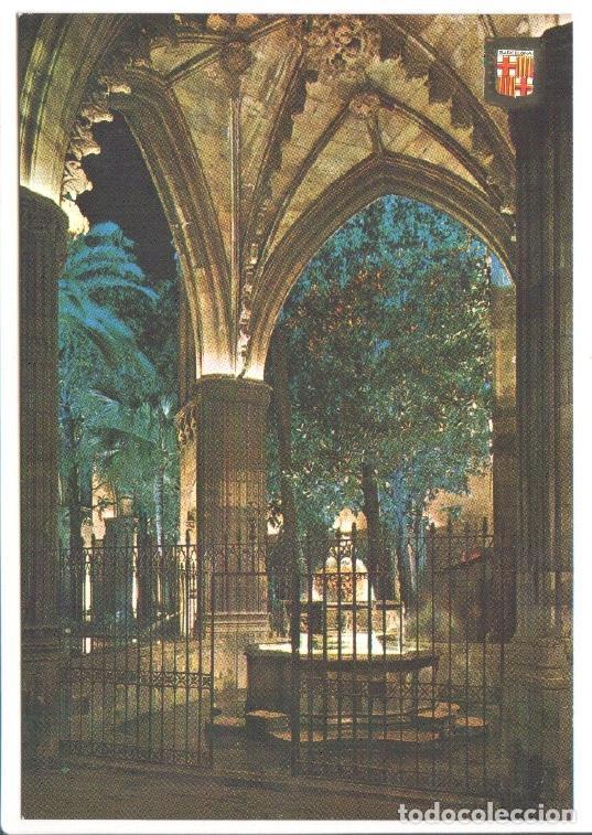 Cartoline: Postal JC0485: Barcelona. Catedral. Claustros - Varios