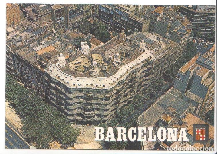 Cartes Postales: Postal JC0509: Barcelona. La Pedrera. Vista aerea - Varios