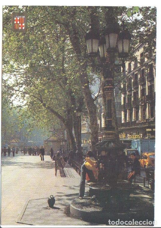 Postais: Postal JC0525: Barcelona. Fuente de Canaletas - Varios
