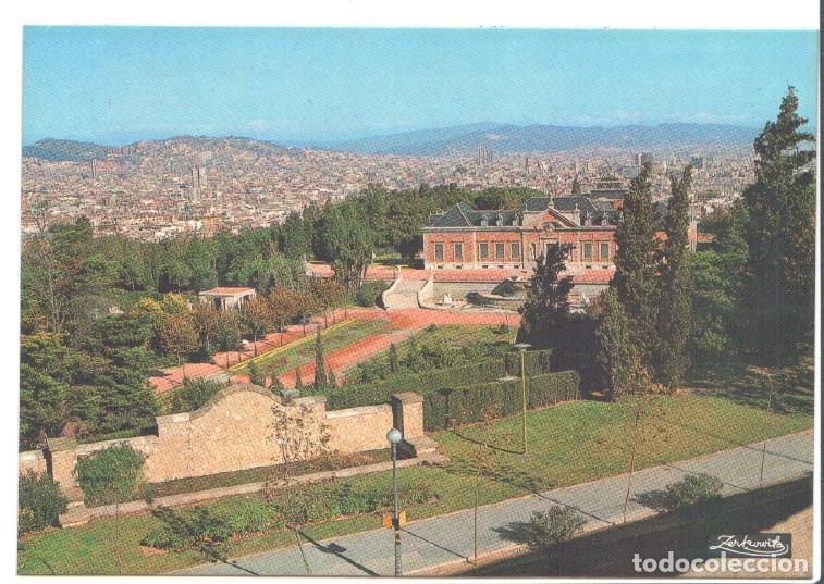 Postkarten: Postal JC0531: Barcelona. Palacete Albeniz y vista parcial. Montjuich - NULL