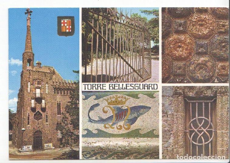 Postkarten: Postal JC0545: Barcelona. Torre Bellesguard, diversos aspectos - NULL