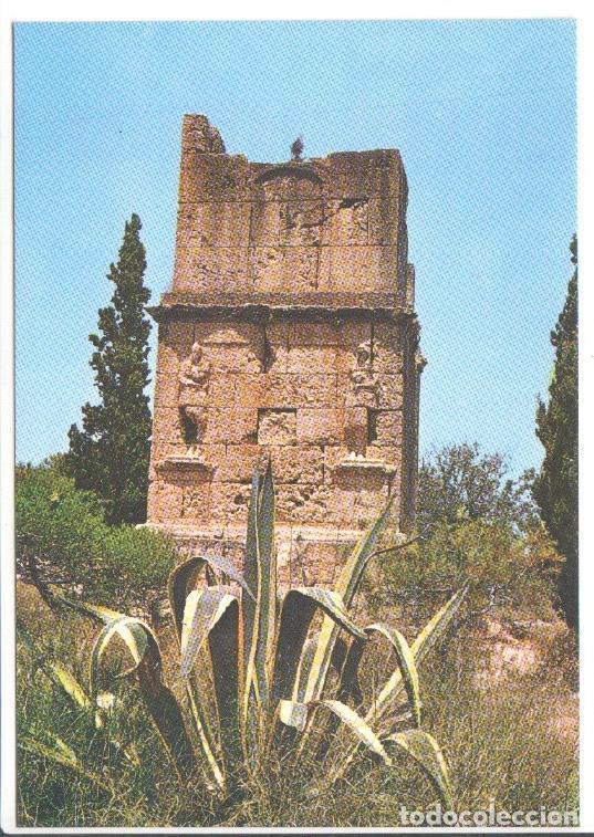 Cartoline: Postal JC0567: Tarragona (Costa Dorada) Espa&ntilde;a. Tumba romana llamada de Los Escipiones
