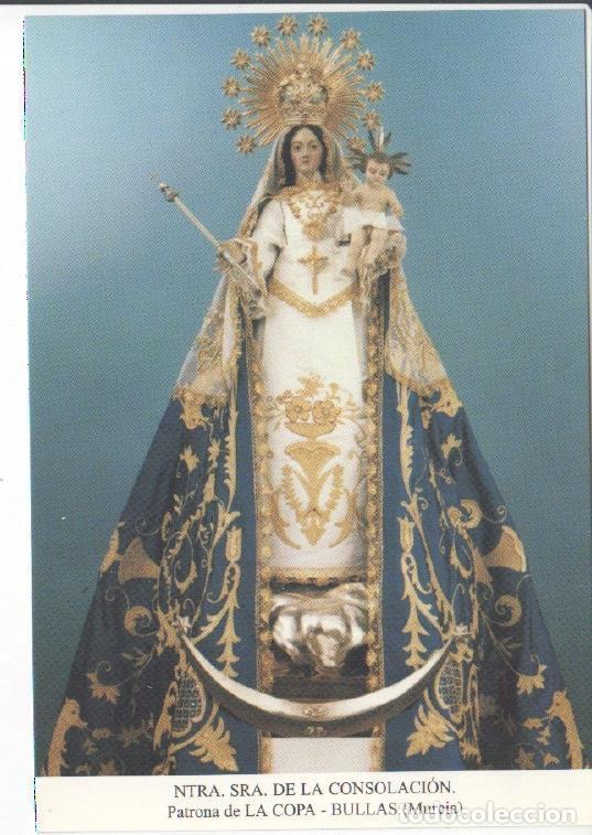 Cartoline: Postal JC0620: Ntra. Sra. de la Consolacion. Patrona de la Copa - Bullas (Murcia)