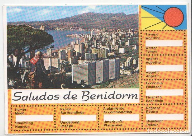 Postcards: Postal JC0583: Benidorm (Espa&ntilde;a). Foto: Rueck - NULL