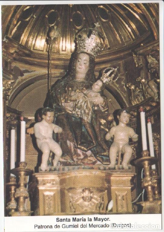 Postais: Postal JC0649: Santa Maria la Mayor. Patrona de Gumiel del Mercado (Burgos) - NULL