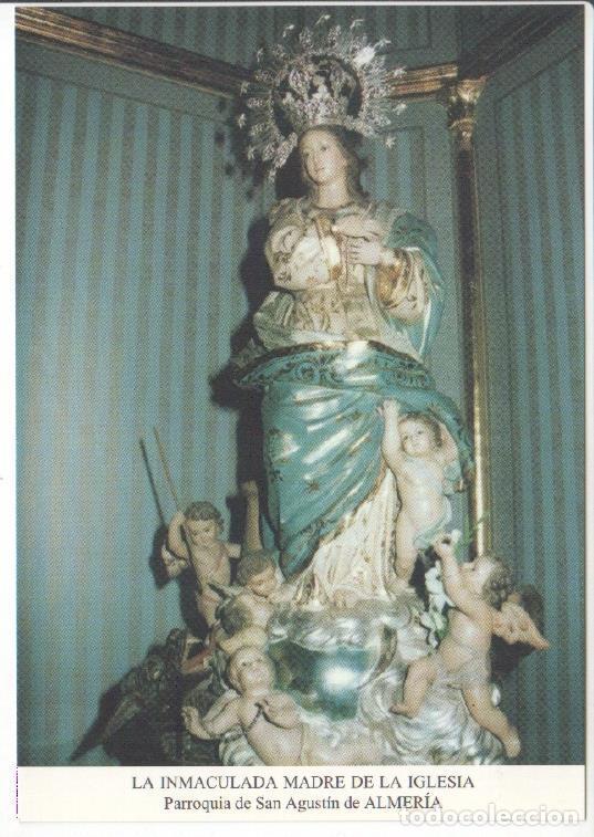 Postales: Postal JC0609: La Inmaculada Madre de la Iglesia. Parroquia de San Agustin de Almeria - NULL