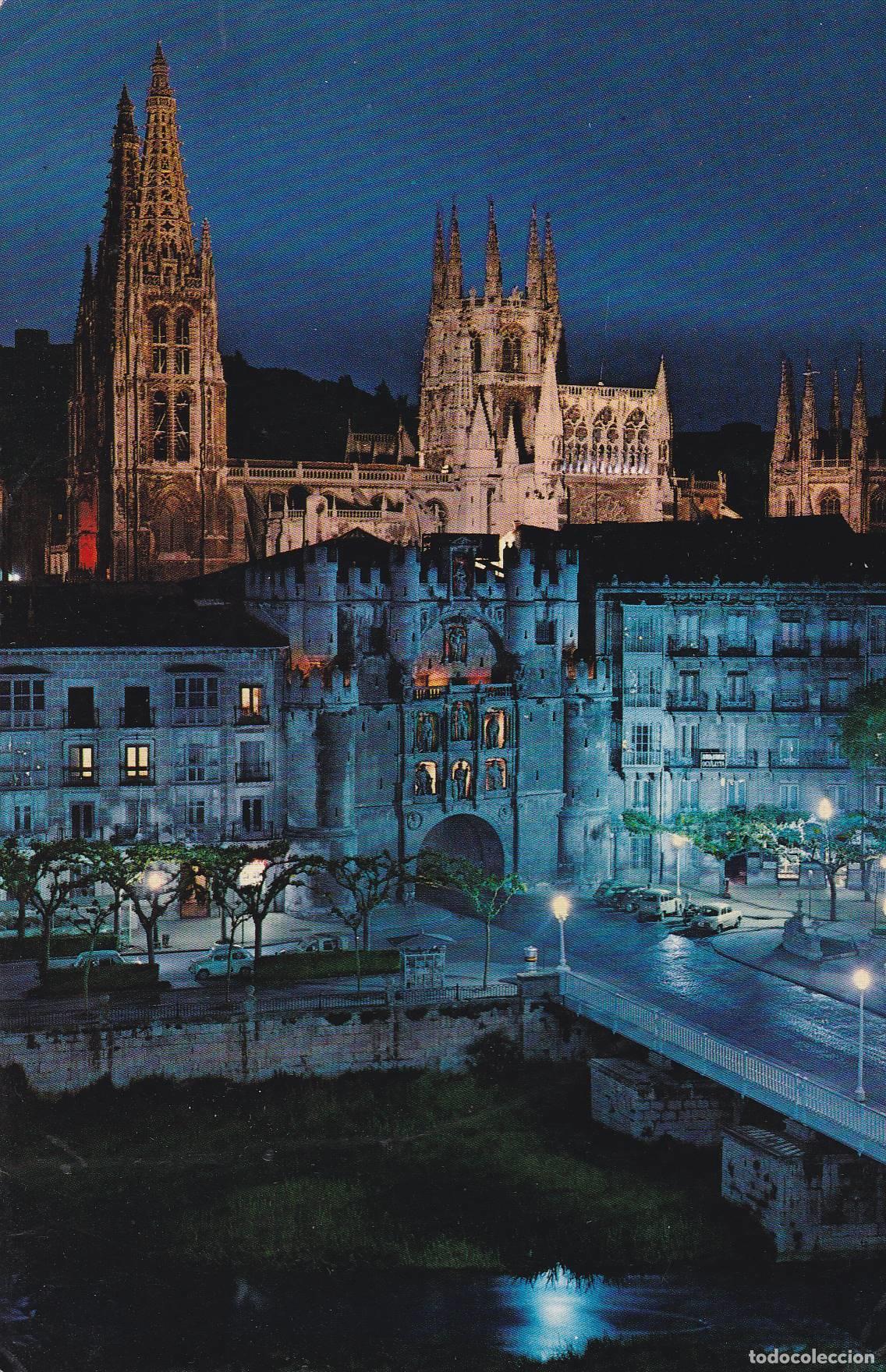 Postkarten: POSTAL B7481: BURGOS: ARCO DE SANTA MARIA Y CATEDRAL - Varios