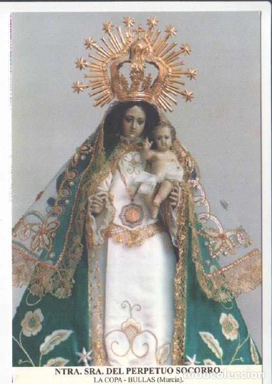 Cartoline: Postal JC0619: Ntra. Sra. del Perpetuo Socorro. La Copa - Bullas (Murcia)