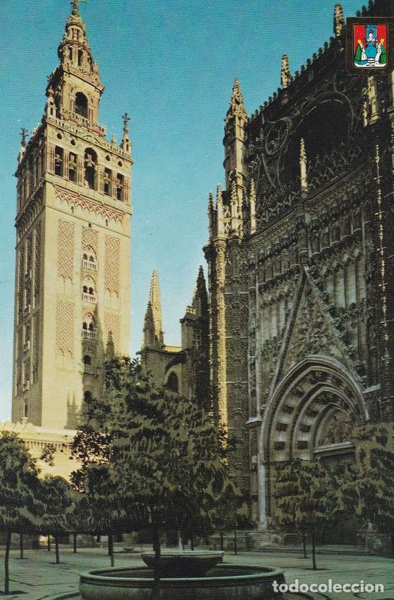 Postais: POSTAL B7486: SEVILLA: LA CATEDRAL Y LA GIRALDA - Varios