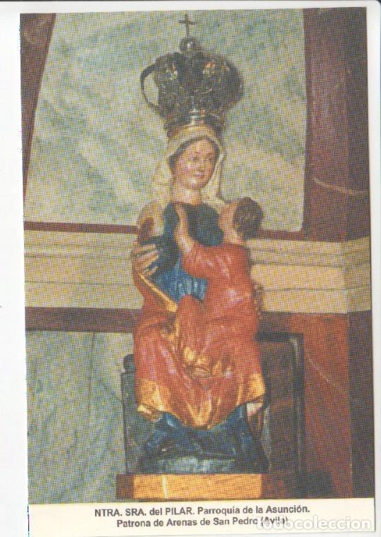 Postales: Postal JC0682: Ntra. Sra. del Pilar. Parroquia de la Asuncion. Patrona de Arenas de San Pedro (Avila