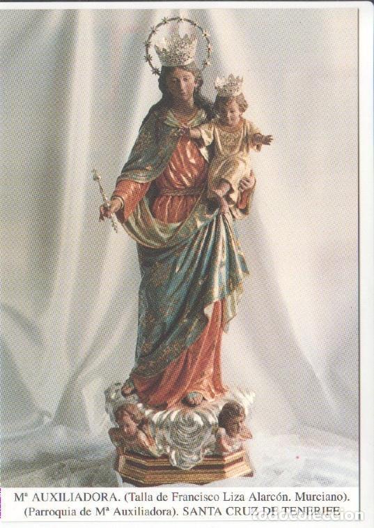Cartoline: Postal JC0644: Maria Auxiliadora (talla Francisco Liza Alarcon, Murciano). Parroquia de Maria Auxili