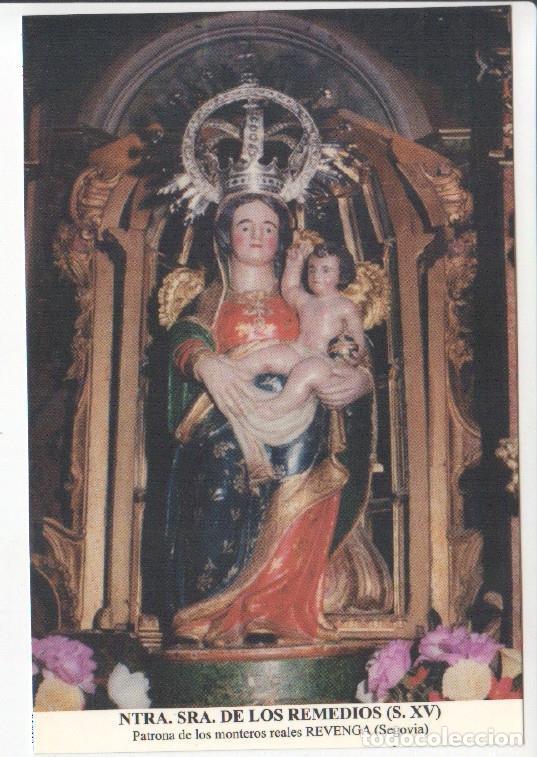 Postais: Postal JC0661: Ntra. Sra. de Los Remedios (s. XV). Patrona de los monteros reales Revenga (Segovia)