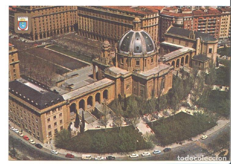 Postcards: Postal JC0712: Pamplona (Navarra). Monumento a los Caidos, vista aerea - NULL
