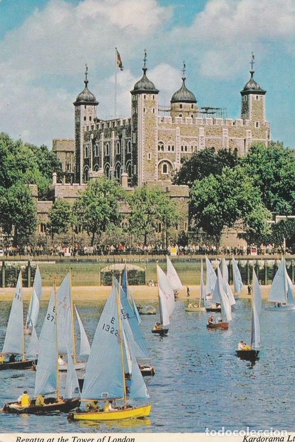 Postais: POSTAL B7523: LONDRES: REGATA EN LA TORRE DE LONDRES - Varios