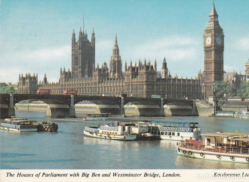 Postais: POSTAL B7552: LONDRES: PARLAMENTO Y BIG BEN - Varios