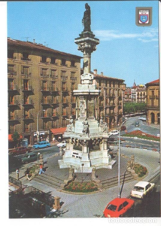 Postkarten: Postal JC0723: Pamplona (Navarra). Monumento a los Fueros - NULL