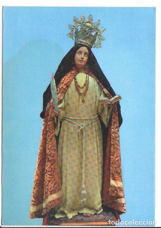Postkarten: Postal JC0733: La Guardia (Pontevedra). Imagen de Sta. Tecla que se venera en el Santuario de su nom