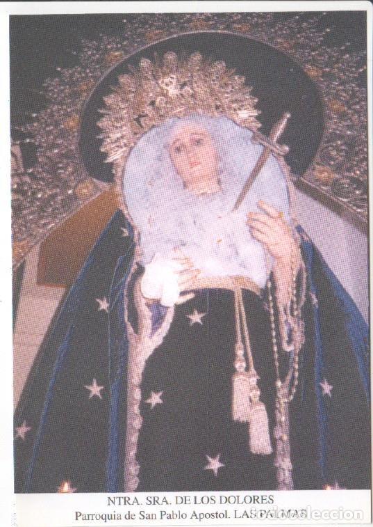 Cartes Postales: Postal JC0695: Ntra. Sra. de los Dolores. Parroquia de San Pablo Apostol. Las Palmas - NULL