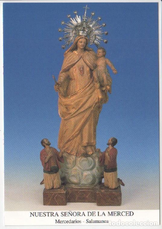Postales: Postal JC0701: Nuestra Se&ntilde;ora de la Merced. Mercedarios - Salamanca (talla del 1793)