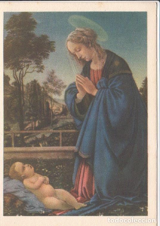 Cartoline: Postal JC0726: La Virgen y el Ni&ntilde;o - Fra Filippo Lippi - NULL