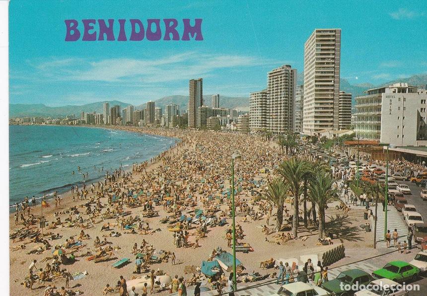 Postales: POSTAL B7587: BENIDORM: PLAYA DE LEVANTE - Varios - Foto 1