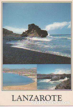Cartes Postales: Postal E00098: Playas, Lanzarote - Varios