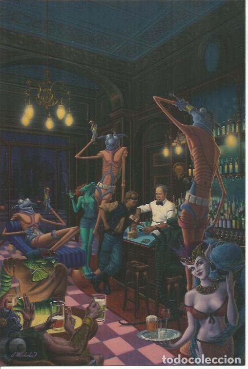 Cartoline: POSTAL 2750: Serie numero 42 A Boozing Bunch - James Warhola