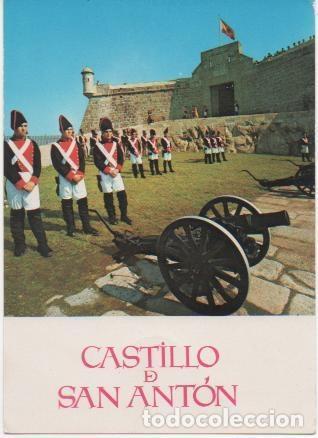 Postais: Postal E00094: Castillo San Ant&oacute;n, La Coru&ntilde;a - Varios