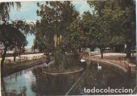 Postais: Postal E00017: Estanque Prue Rosalia de Castro; Lugo - Varios