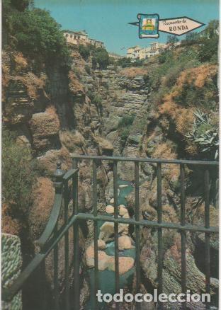 Postales: Postal E00686: El Tajo desde el puente viejo, Ronda - Varios