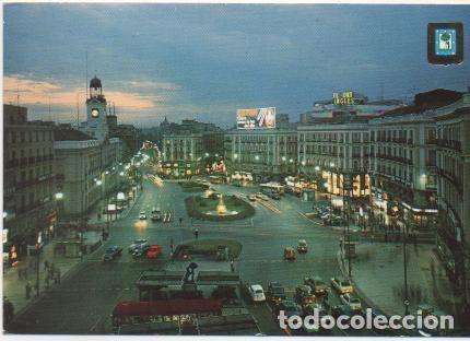 Postkarten: Postal E00701: Puerta del Sol, Madrid - Varios
