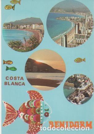 Postales: Postal E00746: im&aacute;genes de Benidorm - Varios - Foto 1